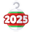 2025 Bauble Sticker