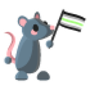 Agender Rat Sticker