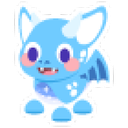 Arctic Dusk Dragon Sticker