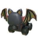 Bat Face Roller Skates