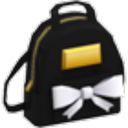 Black Designer Backpack
