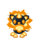 Blazing Lion Animated Sticker