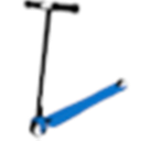 Blue Scooter