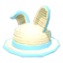 Bunny Straw Hat