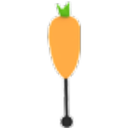 Carrot Rattle