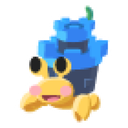 Castle Hermit Crab Sticker