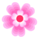 Cherry Blossom Flower Sticker