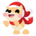 Christmas Dog Sticker