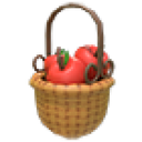 Eco Red Apple Basket Hat