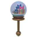 Festive Snow Globe Rattle
