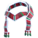 Festive Striped Scarf