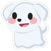 Ghost Dog Sticker