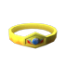 Gold Crown With Sapphire