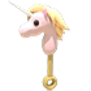 Golden Maned Unicorn Rattle