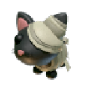 Halloween Black Mummy Cat