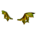 Halloween Green Zombie Bat Wings