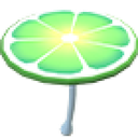 Lime Slice Propeller