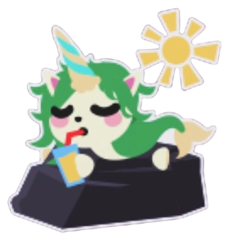 Mermicorn Animated Sticker