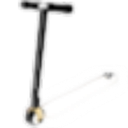 Neon White Scooter