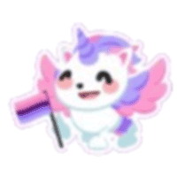 Omnisex Peagasus Sticker