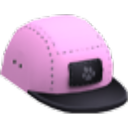 Pink 5 Panel Cap