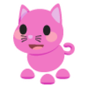 Pink Cat Sticker