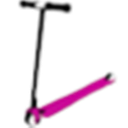 Pink Scooter