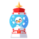 Snow Globe Sticker