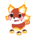 Toasty Red Panda Sticker