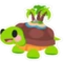 Tortuga de la Isla Sticker