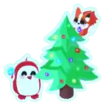 Tree Decorating Animated Sticker
