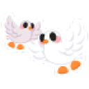 Turtle Doves Sticker