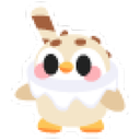Vanilla Penguin Sticker