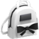 White Designer Backpack